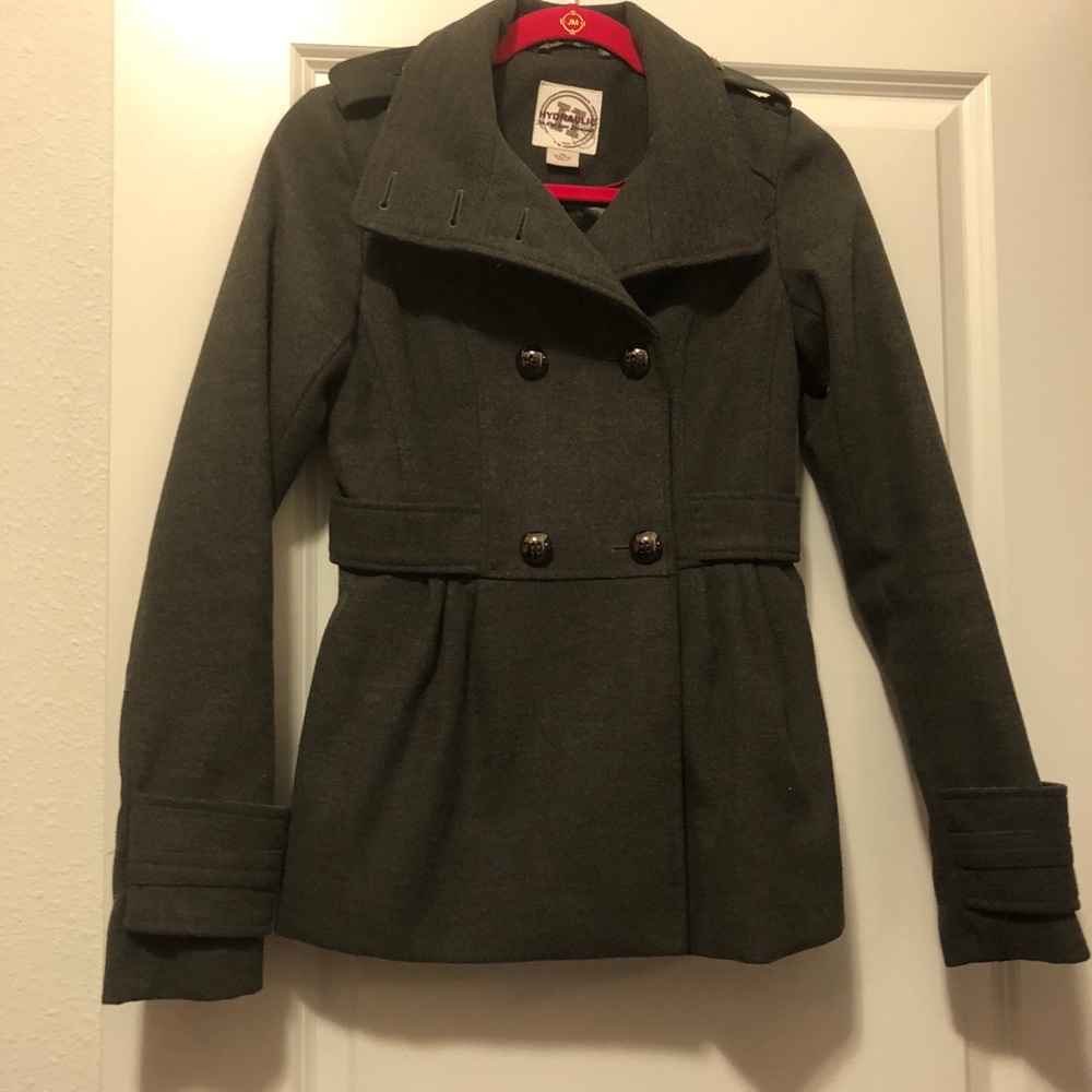 Gray Peacoat